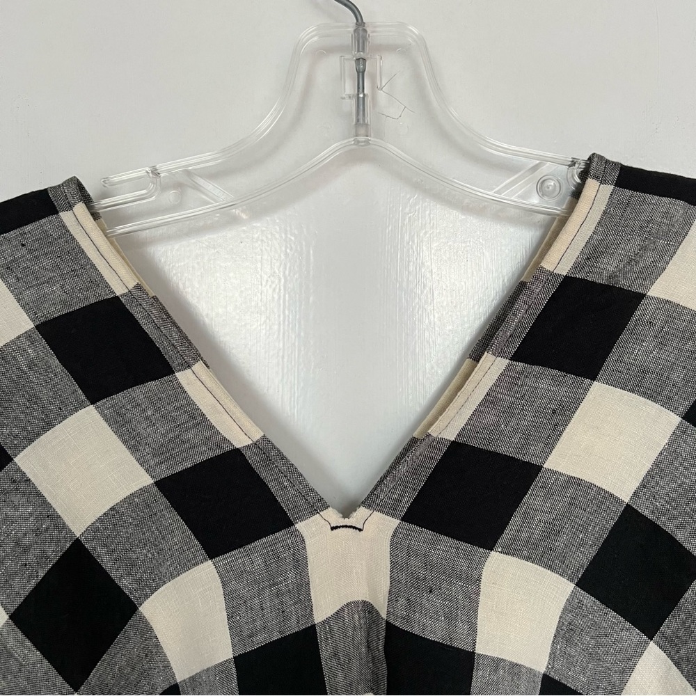 Yves Saint Laurent Riche Gauche Checkered Shift Dress - Picture 8 of 10